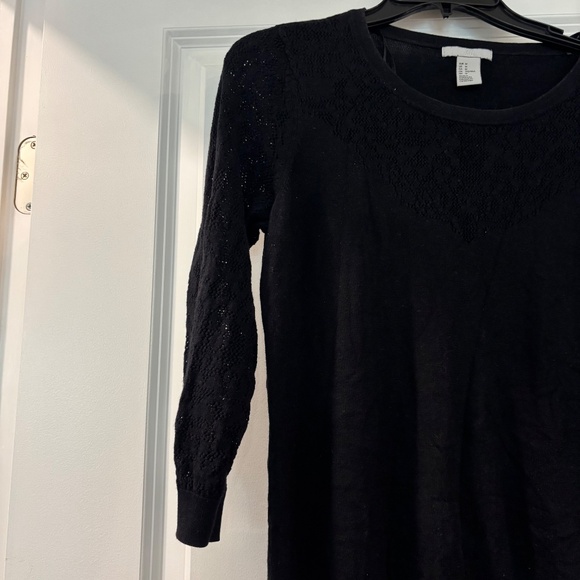H&M Three Quarter Sleeve Black Sweater - Picture 5 of 6